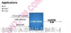 LT9611UXCmipi DSI/CSIHDMI2.0תSTBDVDӦ